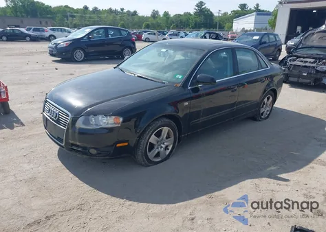 2006 Audi A4 2.0T z USA, uszkodzony, nr VIN WAUDF78E46A279767